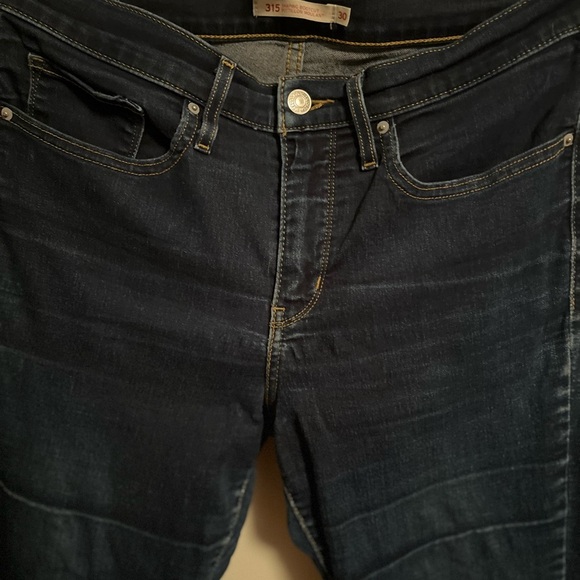 Levi’s jeans Red tag 315 Women's Dark Blue Jeans boot cut - Picture 2 of 4
